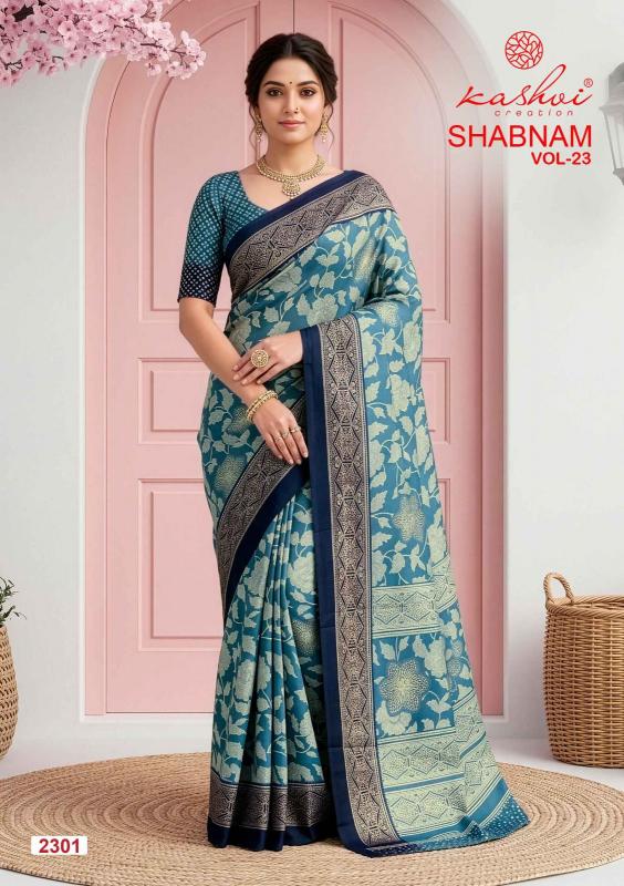 Kashvi shabnam vol 23 wholesale saree online shopping in india